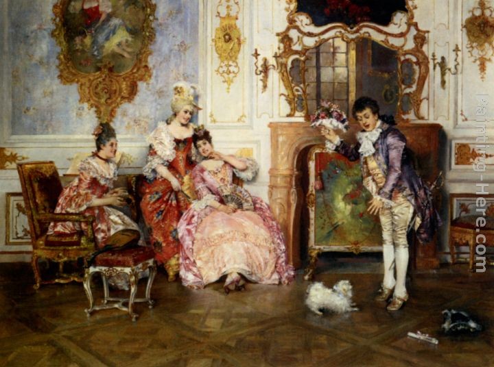 Leopold Schmutzler The Suitors